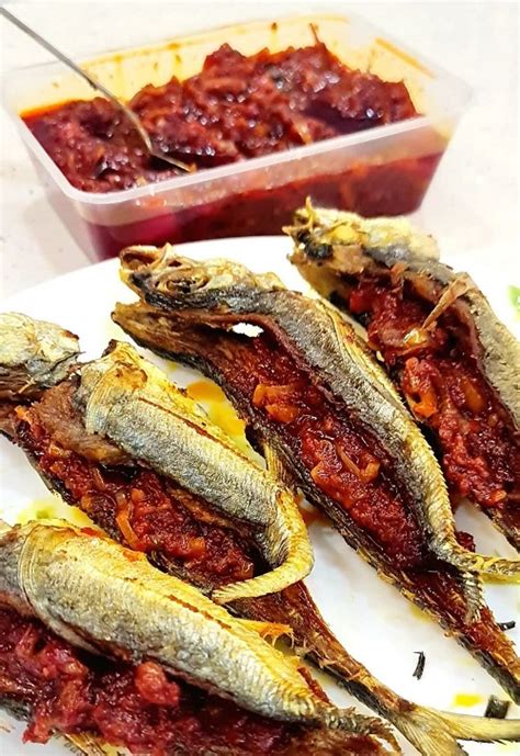 resipi ikan cencaru goreng sumbat sambal sedap resepi bonda
