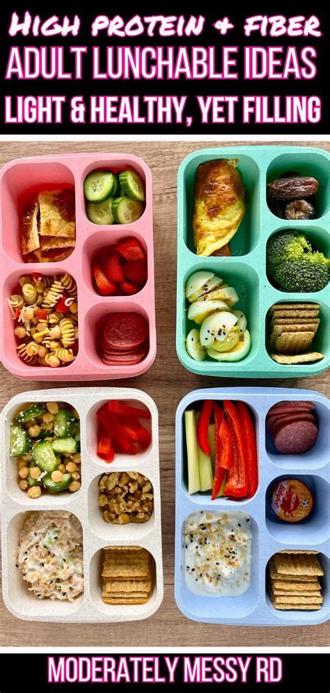 Healthy Adult Lunchable Ideas For Easy Meal Prep In 2024 Easy Meal