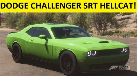 FORZA HORIZON 5 DODGE CHALLENGER SRT HELLCAT Gameplay Test Drive POV