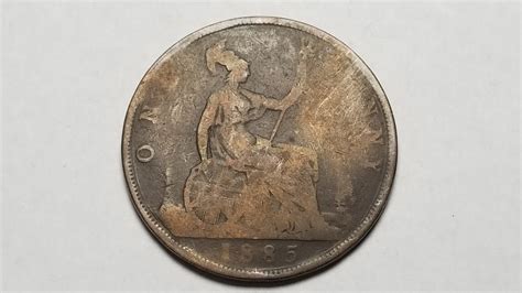 1885 British Large Penny Rare | Property Room