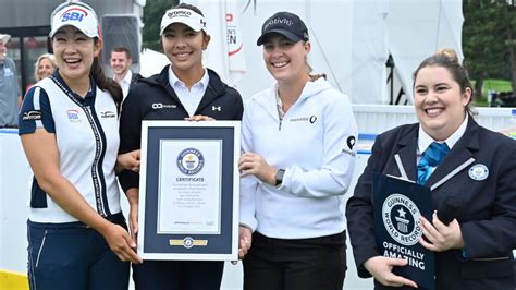 Lpga Tour Players Set Guinness World Record At Cpkc Womens Open Cpkc