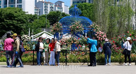 계절에 따라 변하는 정원 만끽하세요2024 서울국제정원박람회 한컷 이투데이