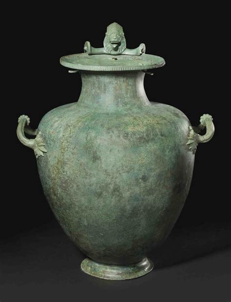 A GREEK BRONZE HYDRIA | CLASSICAL PERIOD, CIRCA LATE 5TH-EARLY 4TH ...