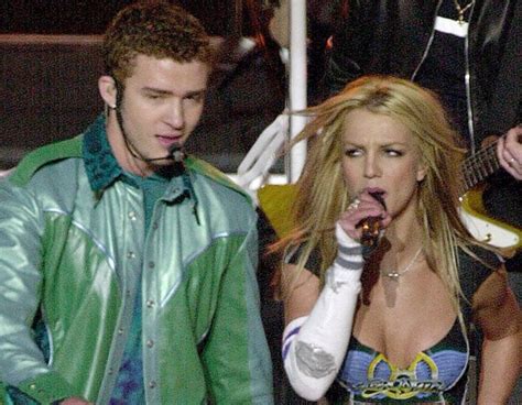 2001 Super Bowl From Britney Spears And Justin Timberlake Romance