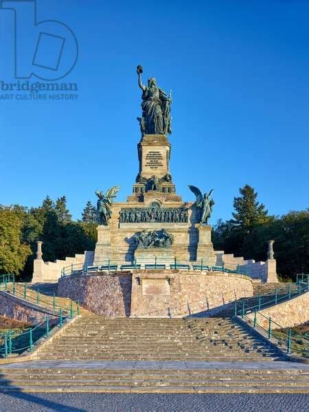 Image Of View Of The Niederwald Monument Built