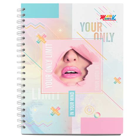 Cuaderno Your Only Limit Iris Colors