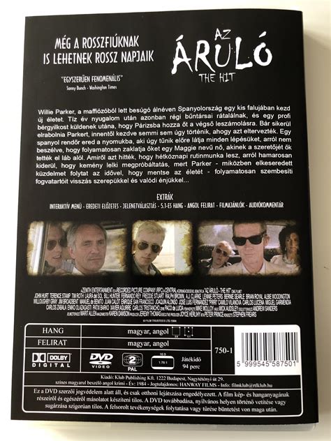 The Hit DVD 1984 Az Áruló / DIRECTED BY Stephen Frears / STARRING: John