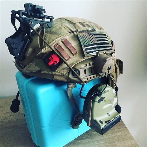 My Helmet Setup Airsoft