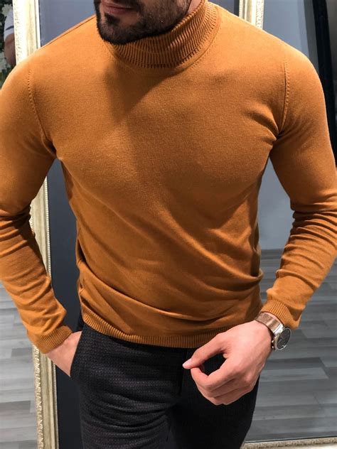 Brown Turtleneck Sweater Mens Be A Terrific Memoir Picture Library