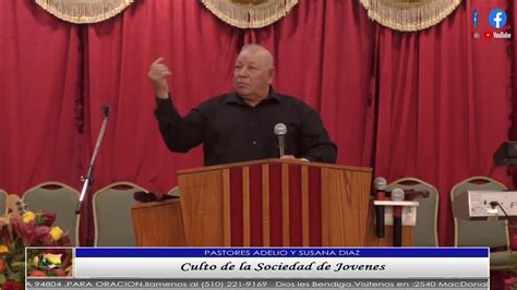 Culto De La Sociedad De Jovenes Youtube