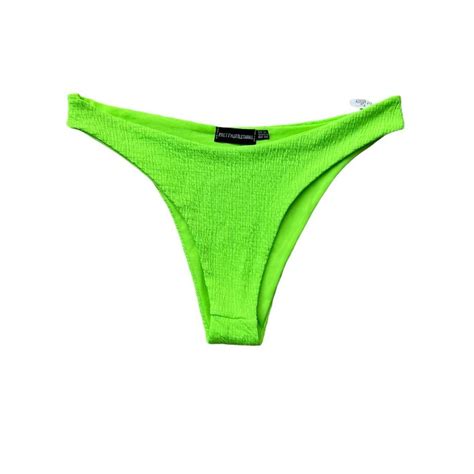 Super Cool Neon Plt Bikini Bottoms Perfect For Depop