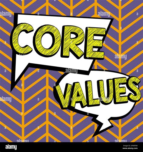 Inspiration Showing Sign Core Values Conceptual Photo Belief Person Or