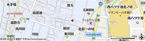 愛知県一宮市木曽川町里小牧新田56の地図 住所一覧検索｜地図マピオン