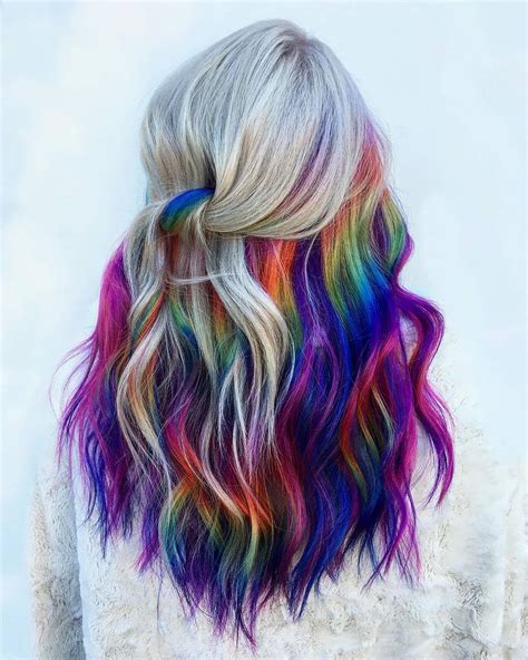 Colorful Hair Inspiration On Instagram Follow Haircolortrend For