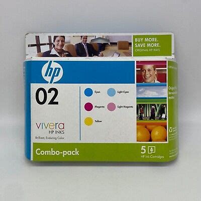 Combo Pack Genuine Hp Series Pack Vivera Ink Cartridges Cc Fn