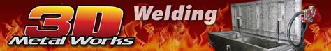 Welding Banner 3d Metalworks