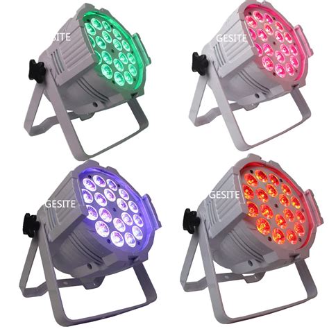 Pcs Lot Aluminum Alloy Led Par X W Rgbwa Uv In Led Par Can Par