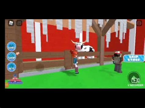 Escape The Farm Obby Roblox Sweetie Ido Youtube