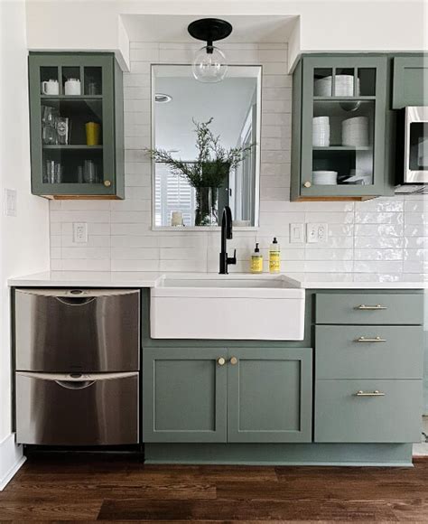 Sherwin Williams Silvermist Kitchen Cabinets | Wow Blog