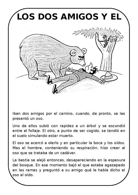 12 Agosto Los Dos Amigos Y El Oso Los Dos Amigos Y El Oso Iban Dos