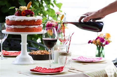 strawberry rhubarb cake 1