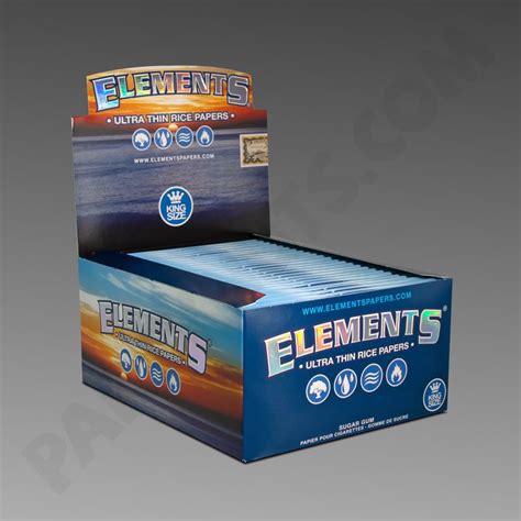 Elements King Size Ultra Thin Rolling Papers