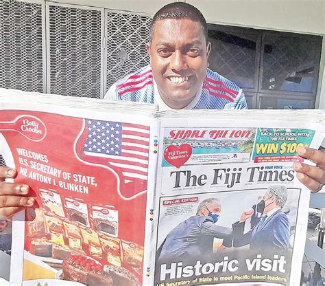 Delay In The Fiji Times Edition For Monday February The