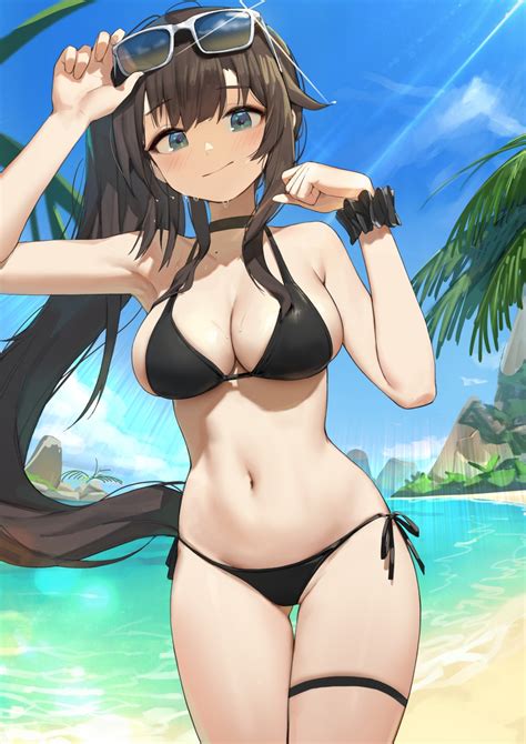 Romana Bikini Garter Megane Swimsuits Yande Re