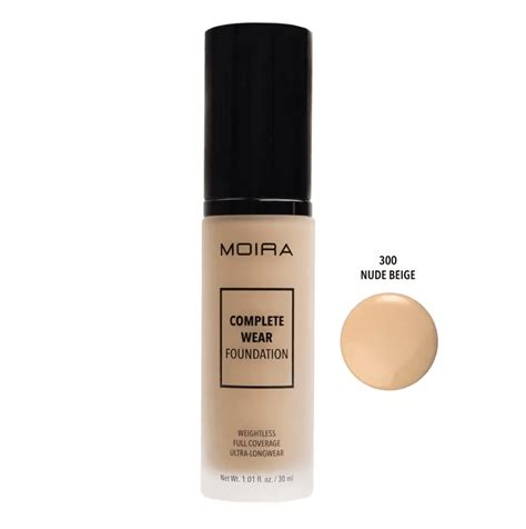 Moira Cosmetics Complete Wear Foundation Nude Beige