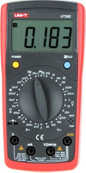 Uni T Ut E Digital Multimeter Hepsiburada Global