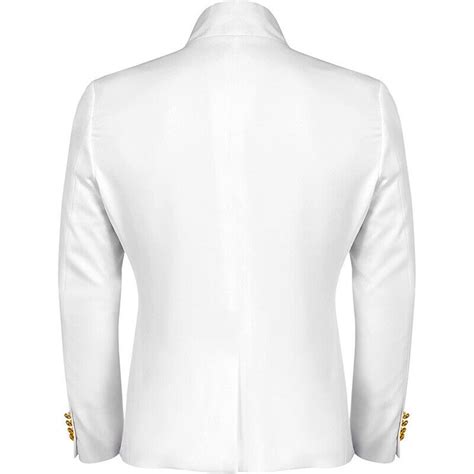 Men Vintage Double Breasted Slim Fit Dress Suit Blazer Drummer Jacket Party Coat Ebay