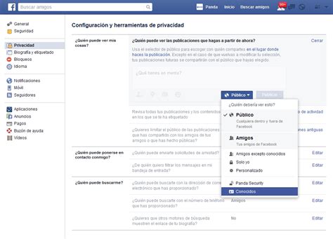 Facebook Gu A De Privacidad Panda Security