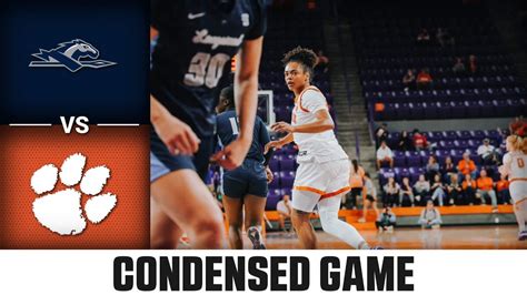 Longwood Vs Clemson Condensed Game 2023 24 Acc Womens Basketball