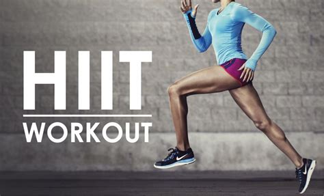 High Intensity Interval Training Hiit Lallenamento Ad Alta Intensità