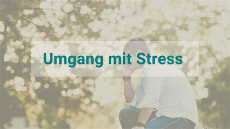 Umgang Mit Stress F R Mehr Gelassenheit Im Job Saskia B Low