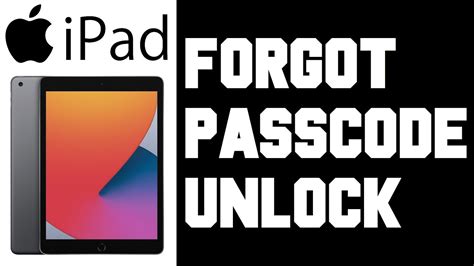 Ipad Passcode Forgotten Reset Ipad Passcode Unlock Reset Ipad