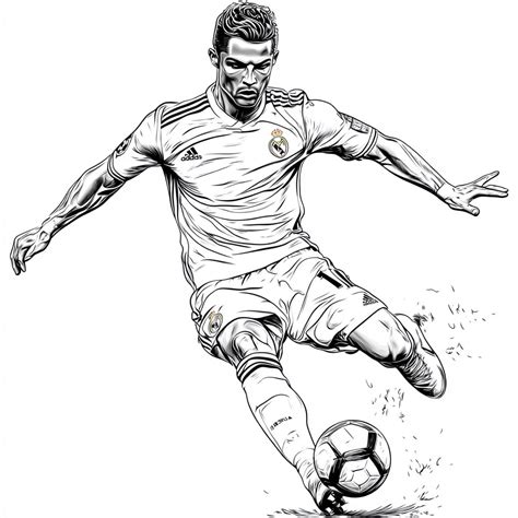 Desenho Futebol Para Colorir - Futebol Desenho para Colorir: 9 Craques Incríveis para Imprimir!