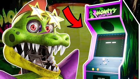 Mini Juego De Montys Mini Golf Completo Fnaf Security Breach