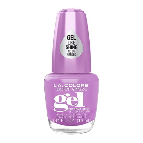 L A Colors Gel Like Nail Polish Jazzy 0 44 Fl Oz