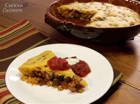 Cornbread Tamale Pie With Butternut Squash • Curious Cuisiniere