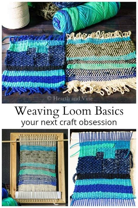 Weaving Loom Basics - Fun Projects Using Yarn and Other Threads | Loom ...