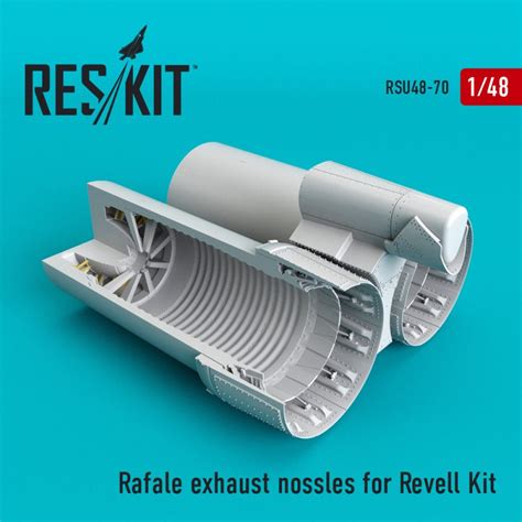 ResKit 1 48 Rafale Exhaust Nossles For Revell Kit RSU48 0070