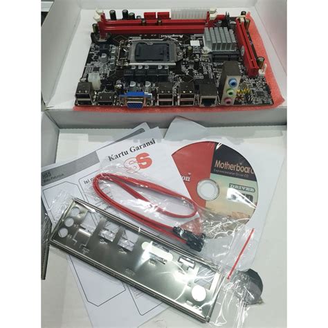 Jual Motherboard Amtron H Ddr Lga Shopee Indonesia