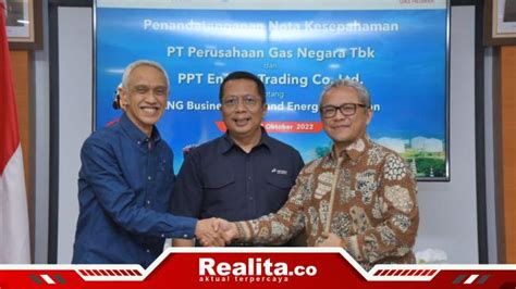 PGN Dan PPT Energy Trading Akselerasi Komersialisasi LNG