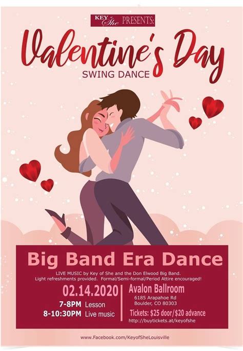 Free Valentine Day Dance Flyer Template Printable 8 Magnificent