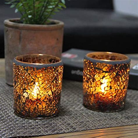 The Best Cracked Glass Candle Holders for Your Home Decor