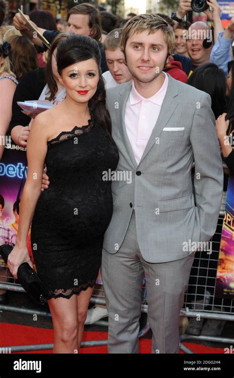 James Buckley And Clair Meek Arriving At The World Premiere Of The Inbetweeners Movie Vue