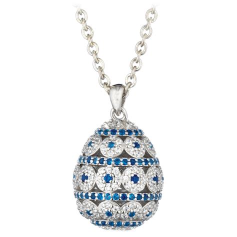 Tsars Collection Collana Alexandra Pavè Orizzontale Blu Handmade in