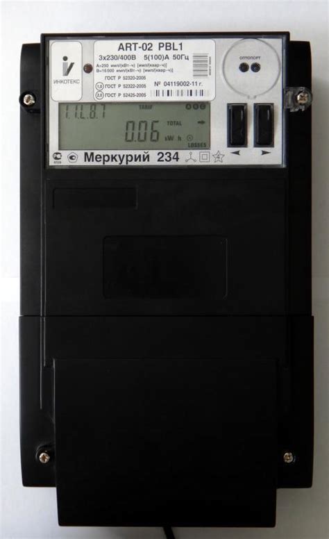48266-11: Меркурий 234 Счетчики электрической энергии статические ...