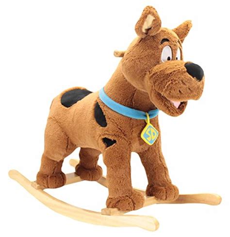 Animal Adventure Scooby Doo Rocker Soft Plush Scooby Ride On Rocker